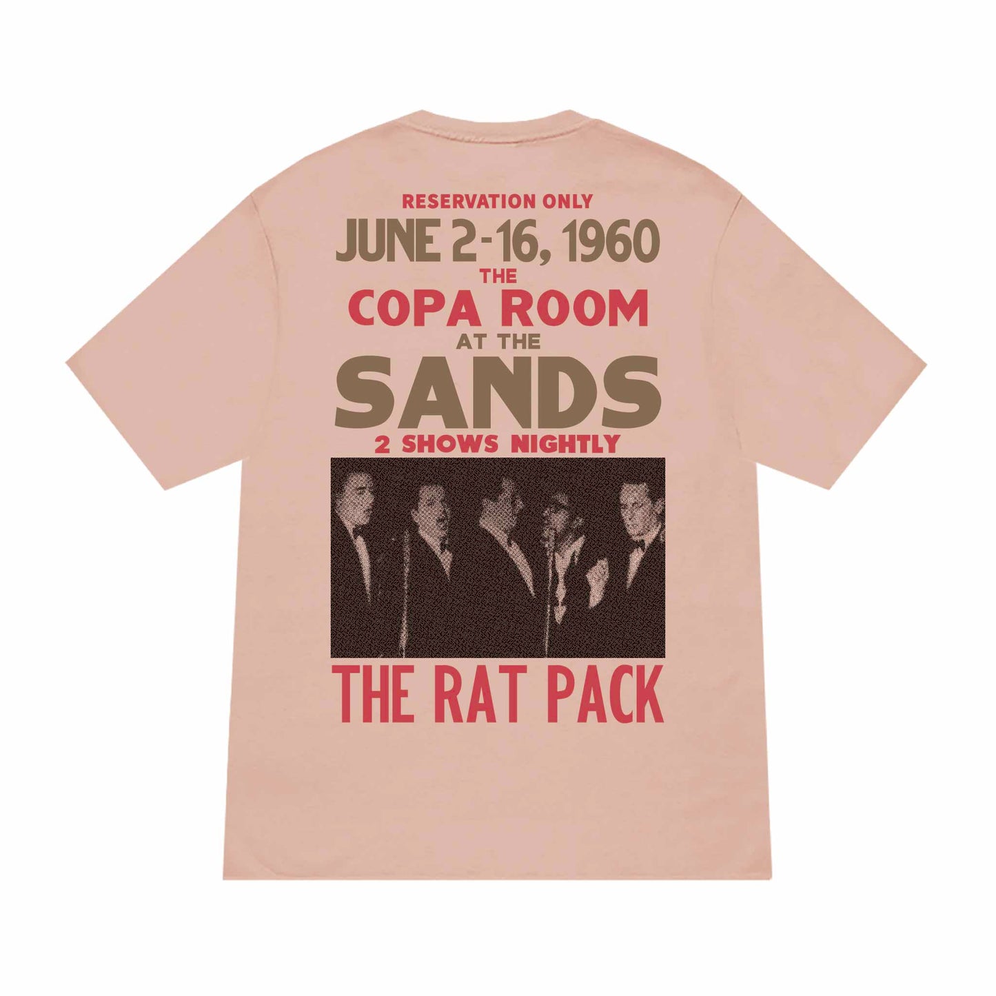 The Pack Tee - Rose Quartz