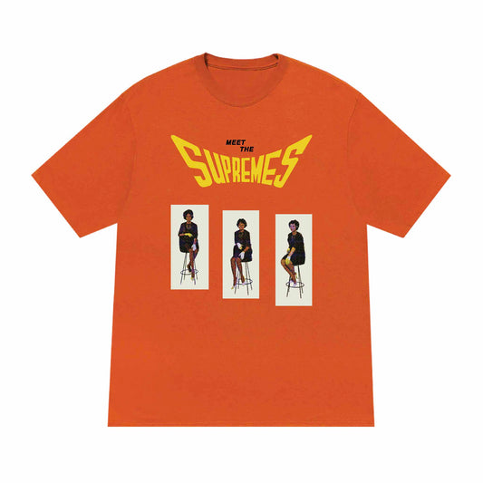Meet the Supremes Tee - Bright Orange