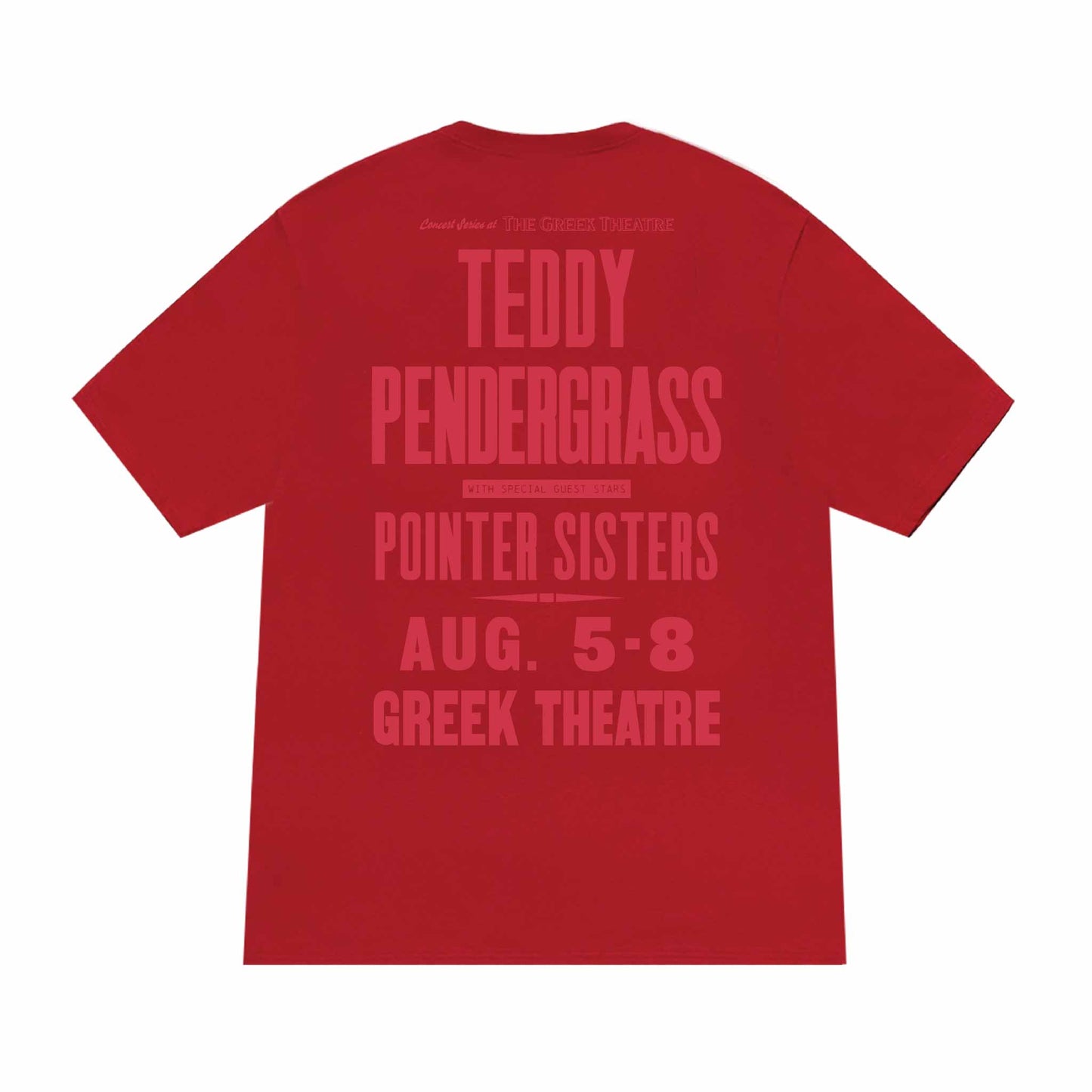 Teddy Tee - Dark Red