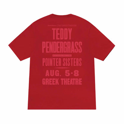 Teddy Tee - Dark Red