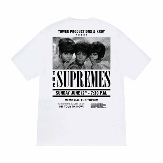 Supremes Triple Threat Tee - White