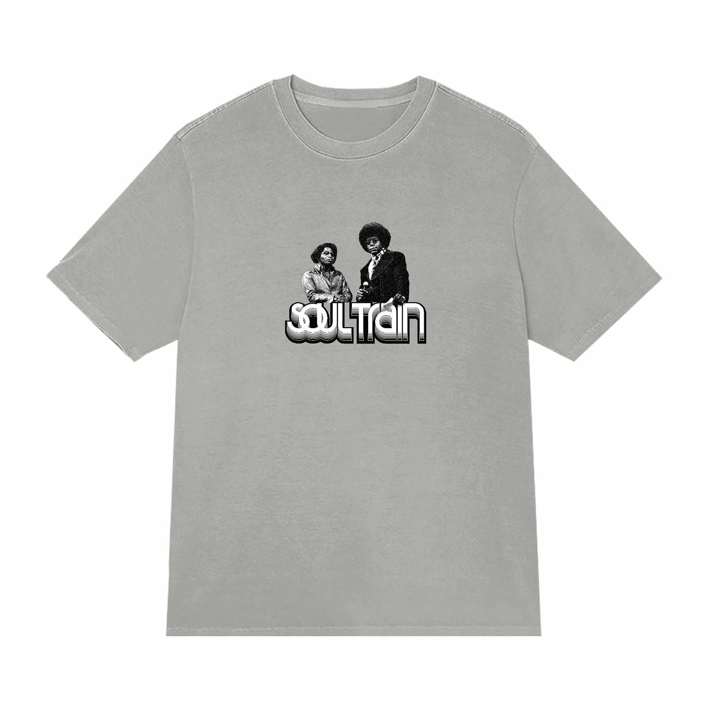 Soul Train Tee - Dark Silver