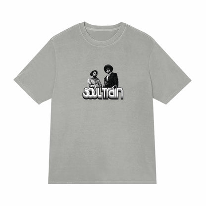 Soul Train Tee - Dark Silver