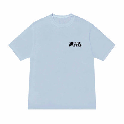 Muddy Waters Tee - Light Blue