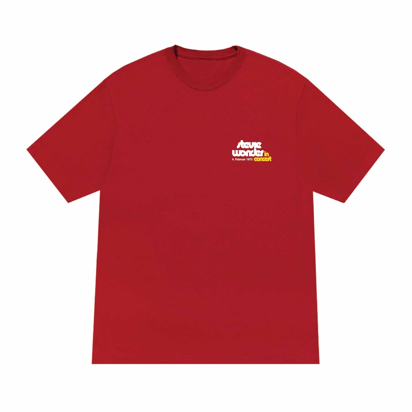 Soulful Stevie Tee - Dark Red