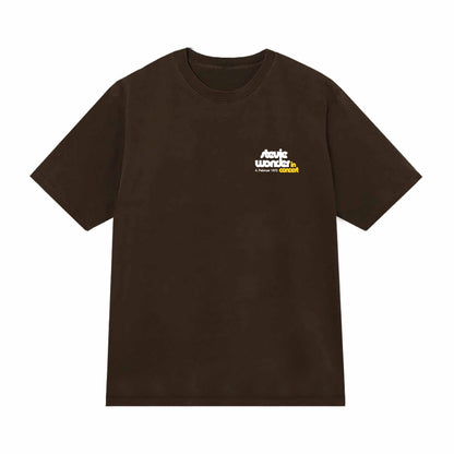 Soulful Stevie Tee - Chocolate
