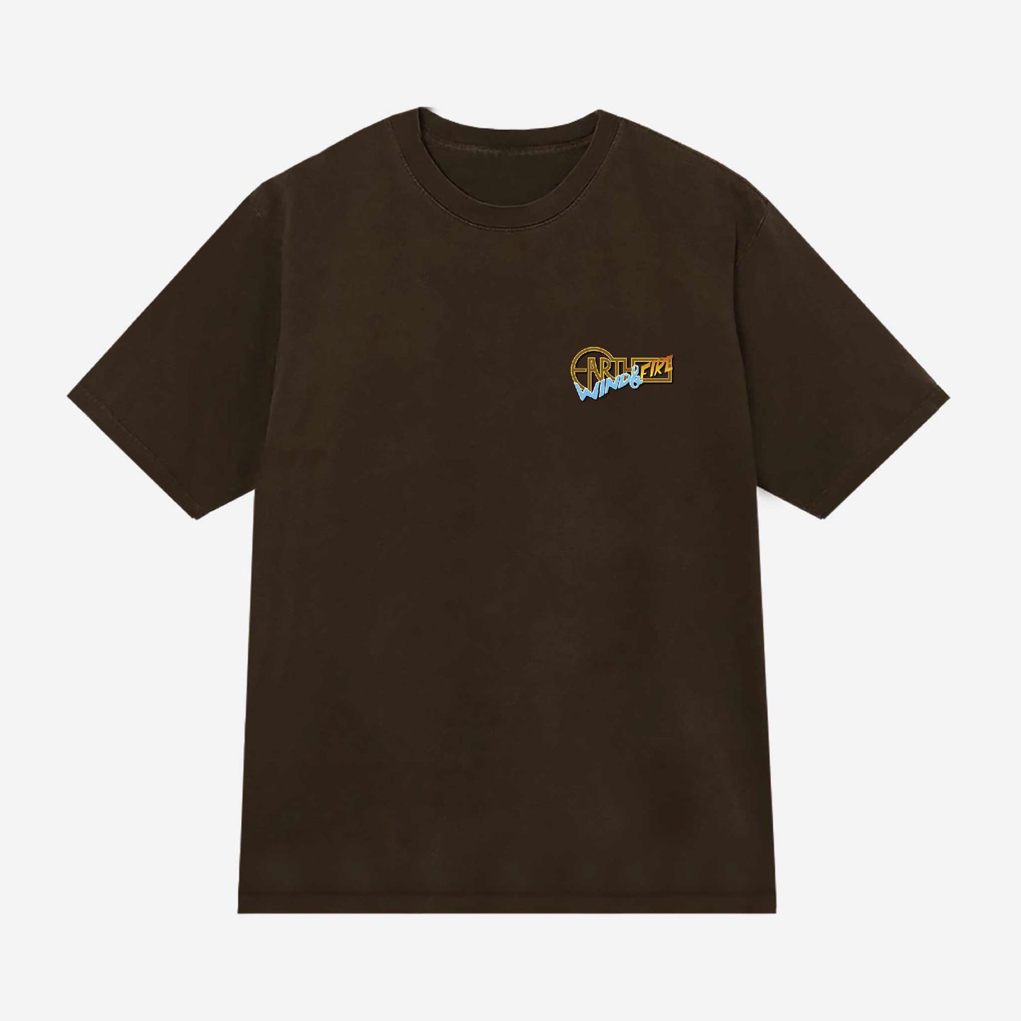 Earth Wind Fire Tee - Chocolate