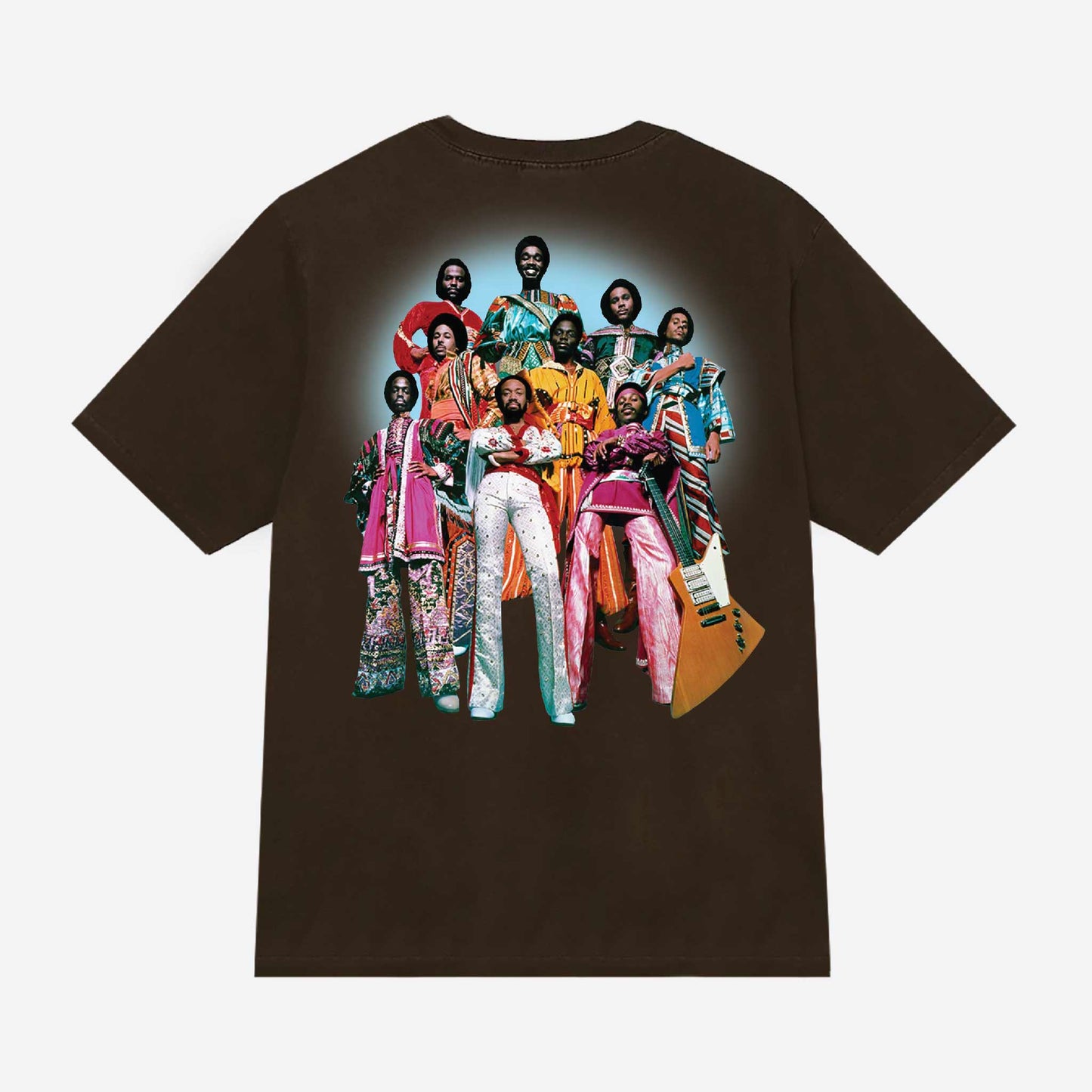 Earth Wind Fire Tee - Chocolate