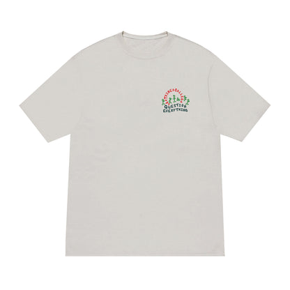 Question Everything Tee - Cement