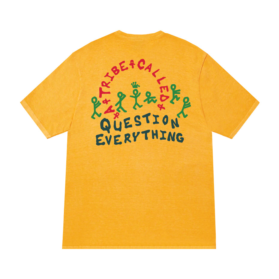 Question Everything Tee - Gold
