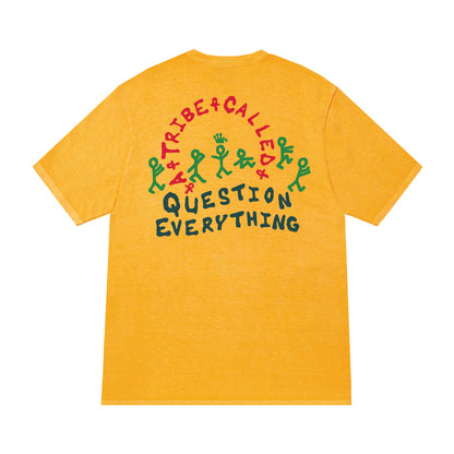 Question Everything Tee - Gold