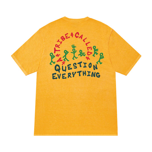 Question Everything Tee - Gold