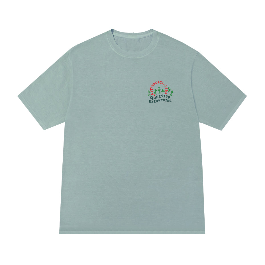 Question Everything Tee - Seafoam